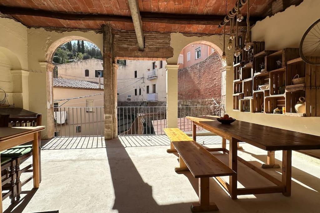 Habitacion L'Elefant En Casa Cami De Les Aiguees Monistrol De Montserrat Eksteriør billede