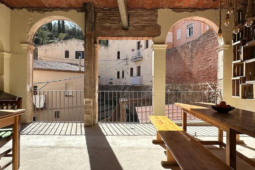 Habitacion L'Elefant En Casa Cami De Les Aiguees Monistrol De Montserrat Eksteriør billede